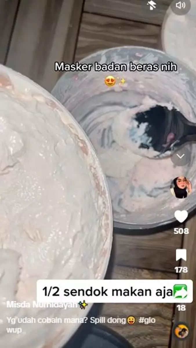 Racikan body mask dicampur sabun Kefir efektif bikin kulit cerah dan lembut TikTok Racikan body mask dicampur sabun Kefir efektif bikin kulit cerah dan lembut TikTok