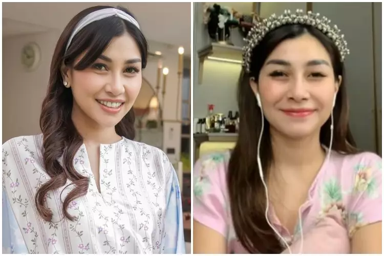 Potret Nisya Ahmad pakai & tanpa makeup Instagram Potret Nisya Ahmad pakai & tanpa makeup Instagram