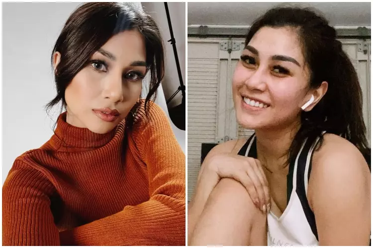Potret Nisya Ahmad pakai & tanpa makeup Instagram Potret Nisya Ahmad pakai & tanpa makeup Instagram