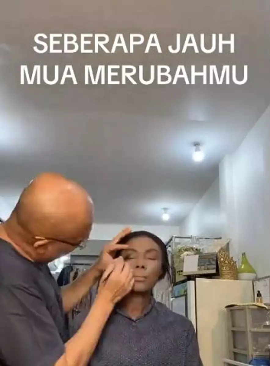 Gadis Afrika berkulit gelap dirias jadi pengantin Sunda TikTok Gadis Afrika berkulit gelap dirias jadi pengantin Sunda TikTok