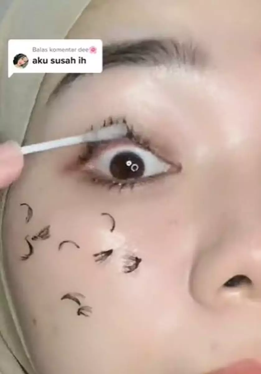 Trik melepas eyelash extension sendiri tanpa bikin bulu mata rontok TikTok