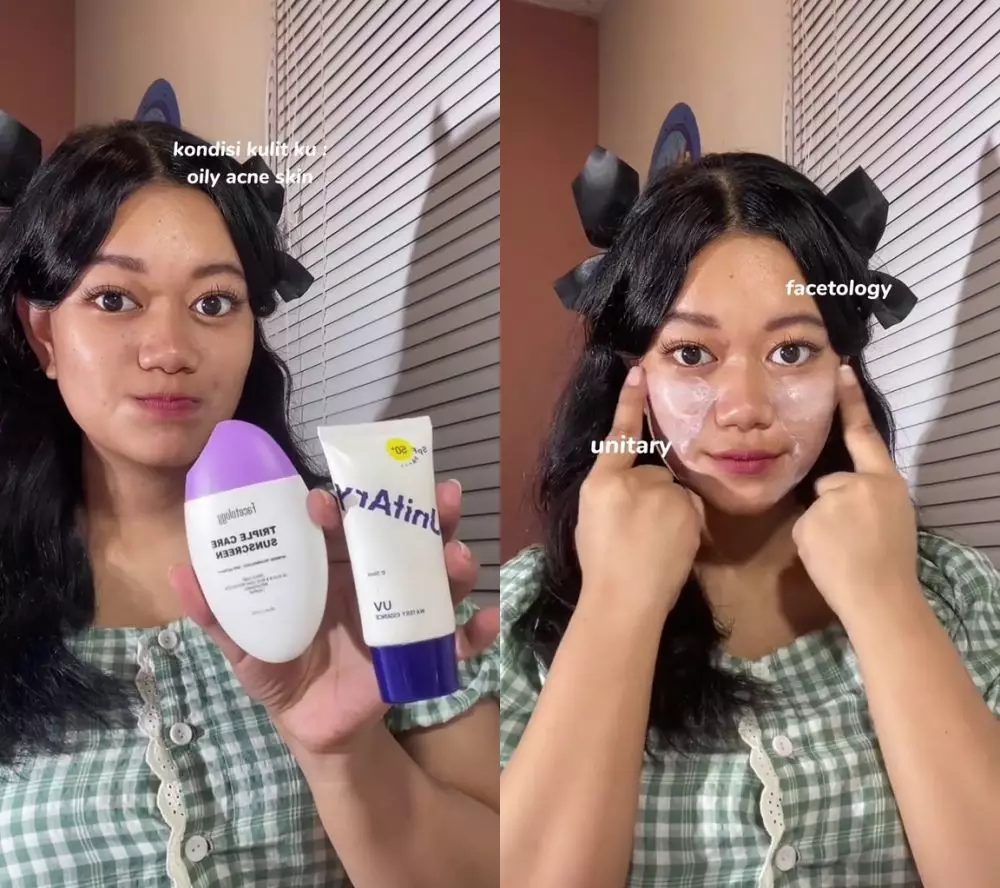 battle review sunscreen Facetology & Unitary  diklaim bikin glowing © 2024 TikTok battle review sunscreen Facetology & Unitary  diklaim bikin glowing © 2024 TikTok