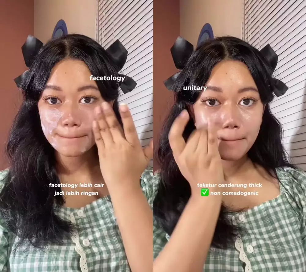 battle review sunscreen Facetology & Unitary  diklaim bikin glowing © 2024 TikTok battle review sunscreen Facetology & Unitary  diklaim bikin glowing © 2024 TikTok