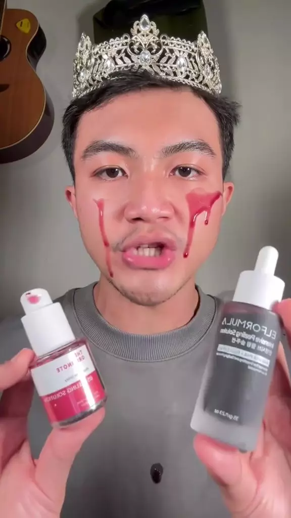 peeling serum Elformula dan The Originote © 2024 TikTok