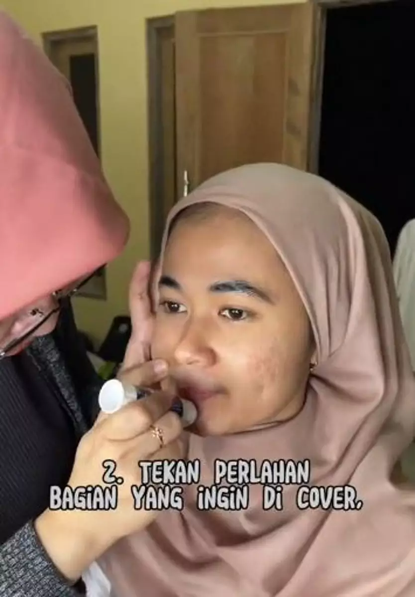 Trik rapikan kumis tipis agar riasan tampak lebih flawless TikTok