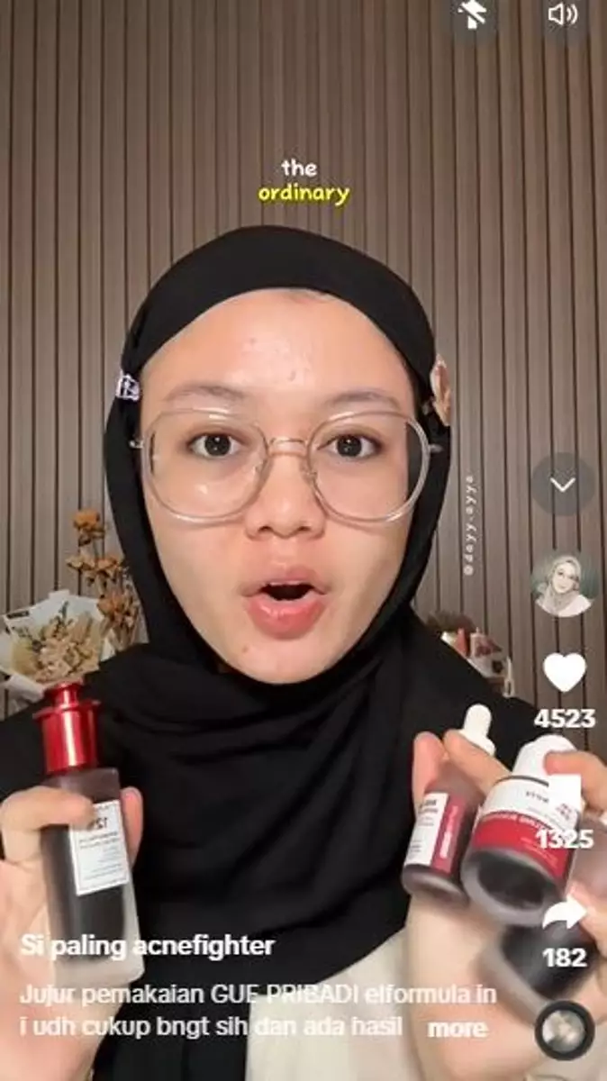 Battle review singkat 4 peeling serum viral TikTok