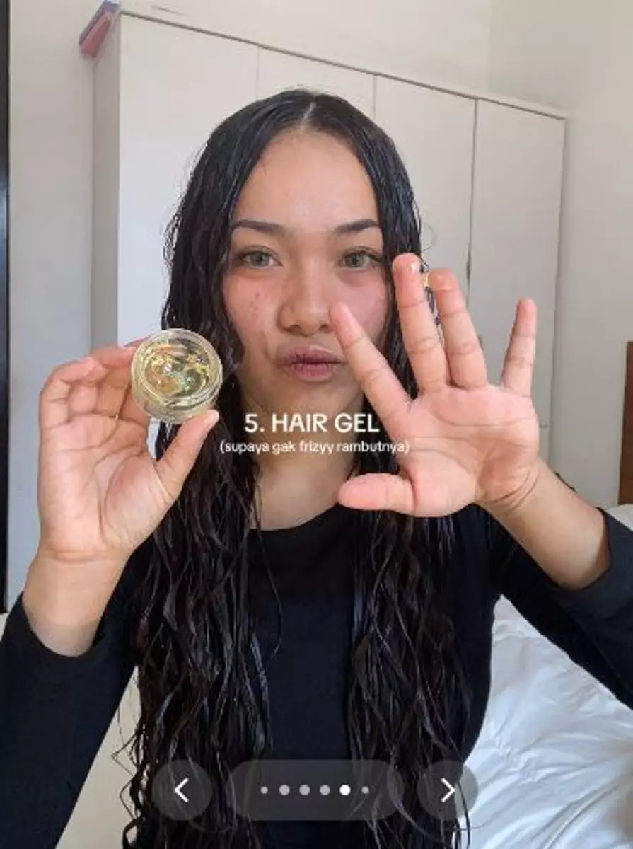 trik styling rambut ngembang ini potret before after bikin pangling TikTok