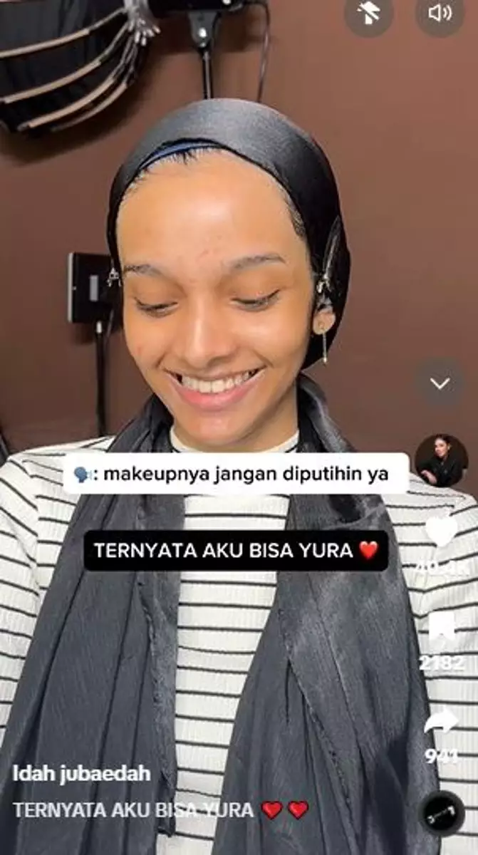 transformasi makeup cewek kulit gelap hasilnya dipuji mirip barbie TikTok