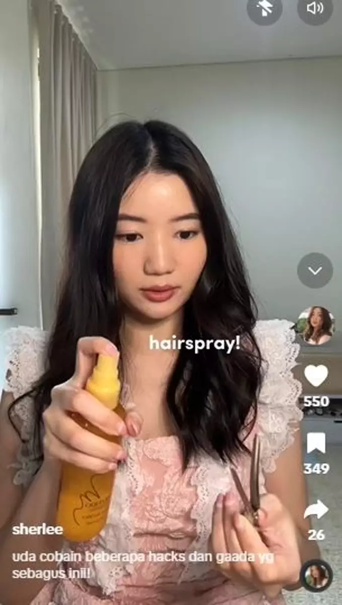 Trik bikin rambut tipis tampak bervolume ala idol K-Pop TikTok Trik bikin rambut tipis tampak bervolume ala idol K-Pop TikTok