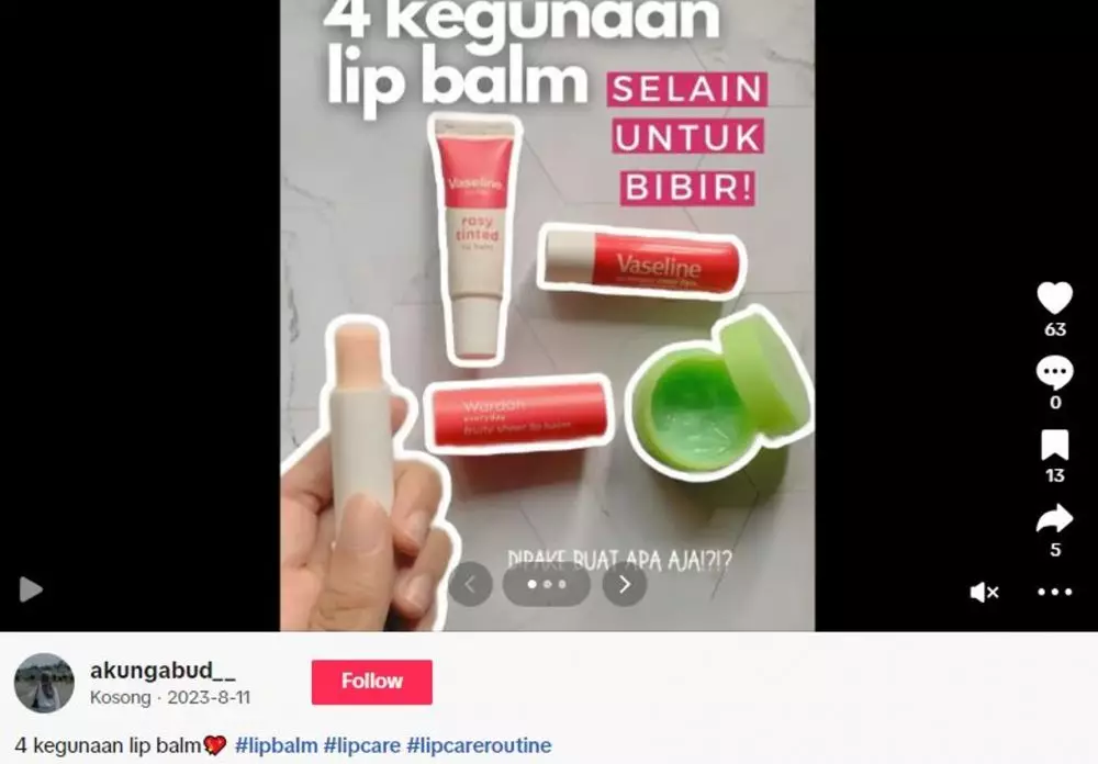 Fungsi lain lip balm untuk kecantikan yang jarang diketahui Berbagai sumber Fungsi lain lip balm untuk kecantikan yang jarang diketahui Berbagai sumber