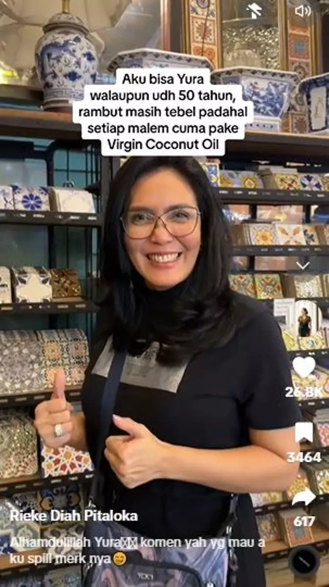 Trik Rieke Diah Pitaloka rawat rambut lebat di usia 50 tahun Berbagai sumber Trik Rieke Diah Pitaloka rawat rambut lebat di usia 50 tahun Berbagai sumber