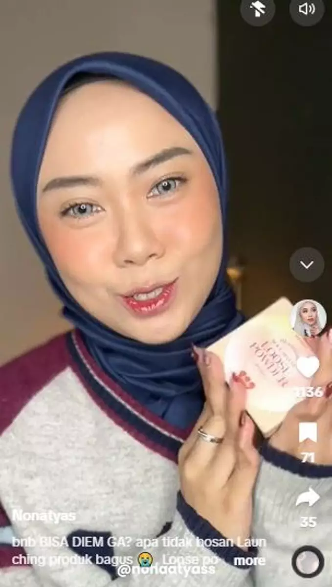 Review loose powder Barenbliss diklaim bikin wajah mulus bak pakai filter TikTok