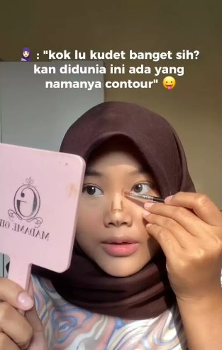 Cara kontur hidung pesek dan kecil jadi auto mancung bak filler TikTok