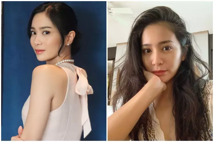 7 Potret Bunga Zainal saat pakai dan tanpa makeup Berbagai sumber