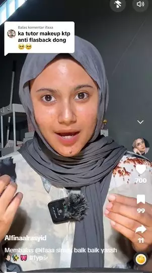 Tutorial makeup foto KTP di wajah berjerawat anti flashback Berbagai sumber