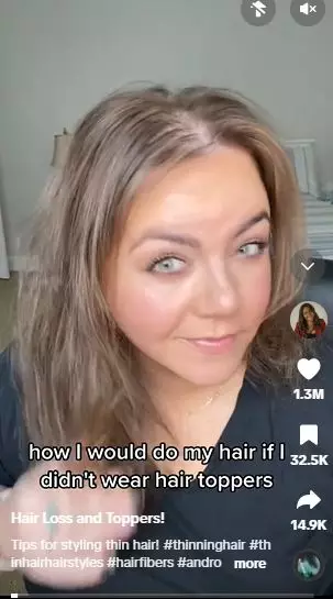 Trik styling wanita berambut sangat tipis jadi bervolume bak hair extension TikTok