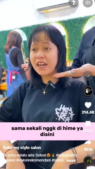 Perubahan rambut cewek usai repair gagal potong hime cut bak beda orang TikTok Perubahan rambut cewek usai repair gagal potong hime cut bak beda orang TikTok