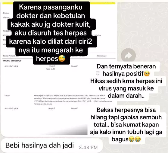 Kisah cewek usai sulam bibir ini berujung idap penyakit seumur hidup TikTok