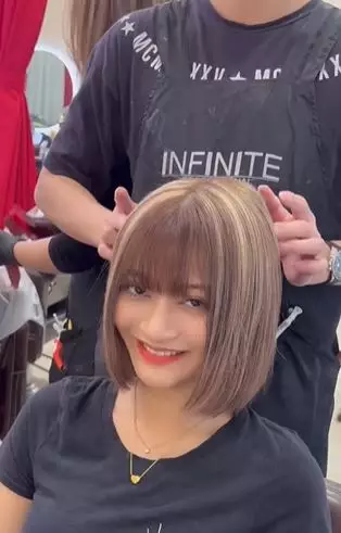 Transformasi cewek rambut sangat tipis usai di-styling mirip Jihyo Twice TikTok Transformasi cewek rambut sangat tipis usai di-styling mirip Jihyo Twice TikTok
