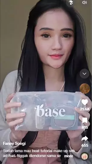 Tutorial makeup daily Fanny Soegi hasilnya halus dan fresh TikTok