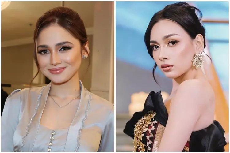 7 Beda gaya makeup Syifa Hadju dan Dosma Hazenbosch Berbagai sumber 7 Beda gaya makeup Syifa Hadju dan Dosma Hazenbosch Berbagai sumber