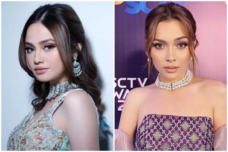 7 Beda gaya makeup Syifa Hadju dan Dosma Hazenbosch Berbagai sumber 7 Beda gaya makeup Syifa Hadju dan Dosma Hazenbosch Berbagai sumber