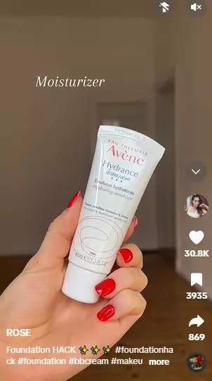 Trik foundation habis bisa dipakai lagi cuma ditambah 1 produk skincare TikTok