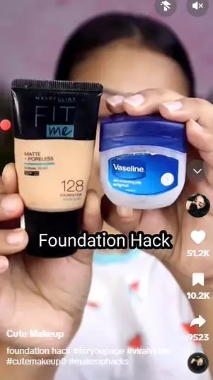 Trik pakai foundation agar hasilnya anticrack dan auto flawless di kulit kering TikTok Trik pakai foundation agar hasilnya anticrack dan auto flawless di kulit kering TikTok