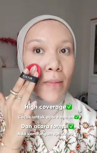 Battle review cushion Tir Tir dan Skintific di wajah acne prone dan oily skin TikTok