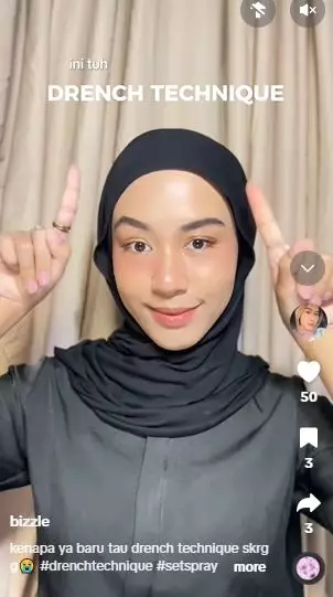 Mengenal drench technique setting spray bikin makeup flawless TikTok Mengenal drench technique setting spray bikin makeup flawless TikTok