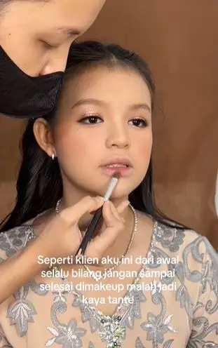 Hasil makeup remaja SMP untuk acara perpisahan flawless tanpa tampak tua TikTok
