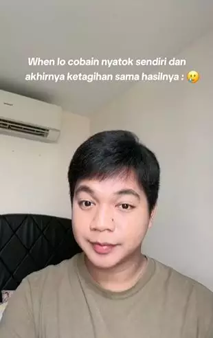 Perubahan cowok punya rambut super keriting iseng nyatok malah ketagihan TikTok