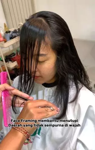Perubahan cewek dahi jenong usai di-styling auto bak beda orang TikTok Perubahan cewek dahi jenong usai di-styling auto bak beda orang TikTok