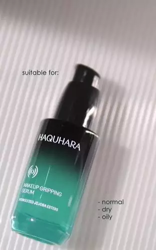 Review Haquhara Makeup Gripping Serum TikTok Review Haquhara Makeup Gripping Serum TikTok
