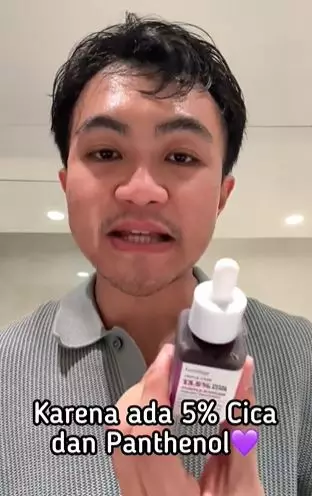 Review Facetology Purple Ranger Peeling diklaim aman untuk usia 16 tahun TikTok