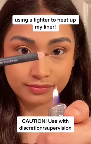 Trik atasi eyeliner pencil kurang pigmented andalkan 1 alat sederhana TikTok