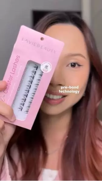 Review Lavie Beauty individual lashes diklaim praktis tanpa tambahan lem Instagram