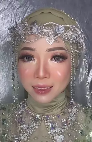 Efek pakai MUA pilihan mertua hasilnya zonk pengantin rias ulang TikTok