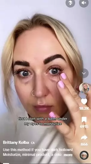 Trik tutupi kantung mata hitam hasilnya natural anti-creasing TikTok