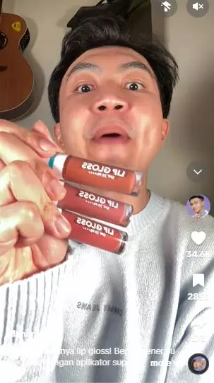 Review Amaterasun Lip Gloss SPF 29 PA++++ TikTok