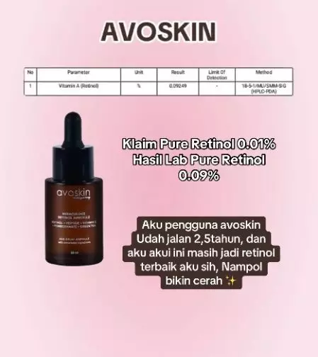 Daftar skincare kandungan retinol yang dapat Doktif approve Berbagai sumber Daftar skincare kandungan retinol yang dapat Doktif approve Berbagai sumber