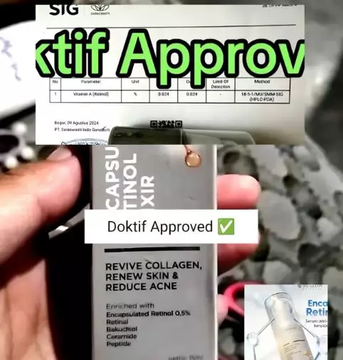 Daftar skincare kandungan retinol yang dapat Doktif approve Berbagai sumber Daftar skincare kandungan retinol yang dapat Doktif approve Berbagai sumber