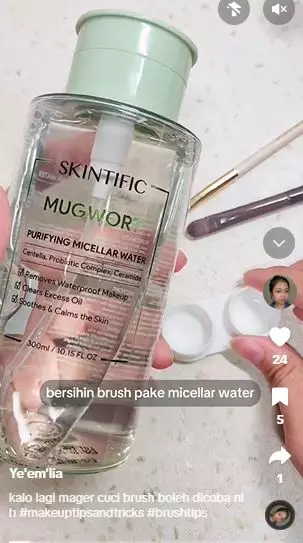 Fungsi lain micellar water selain untuk bersihkan makeup di wajah Berbagai sumber Fungsi lain micellar water selain untuk bersihkan makeup di wajah Berbagai sumber
