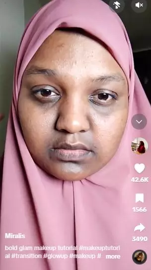 Transformasi cewek kantung mata hitam rias wajah ala bold glam bikin melongo TikTok Transformasi cewek kantung mata hitam rias wajah ala bold glam bikin melongo TikTok