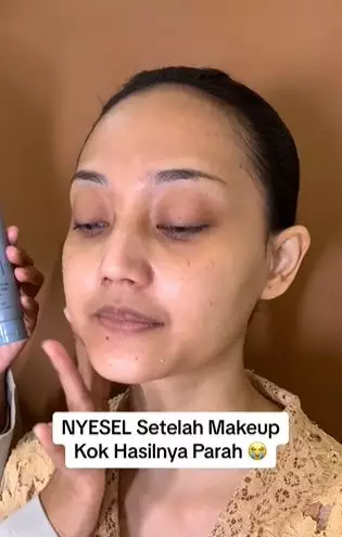 Transformasi cewek mata panda dirias soft glam hasilnya mirip Celine Evangelista TikTok Transformasi cewek mata panda dirias soft glam hasilnya mirip Celine Evangelista TikTok