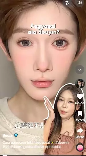 Trik bikin aegyo sal simpel antingeblok cuma perlu 4 langkah TikTok