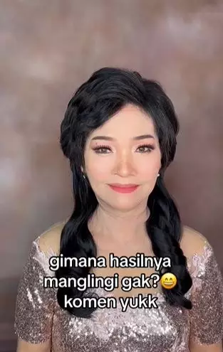 Transformasi nenek 67 tahun kulit keriput usai dirias hasilnya auto muda TikTok