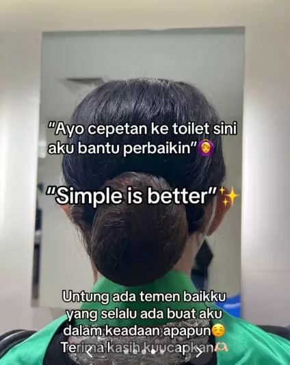 Momen apes mahasiswa sewa hair-do untuk wisuda berakhir zonk TikTok