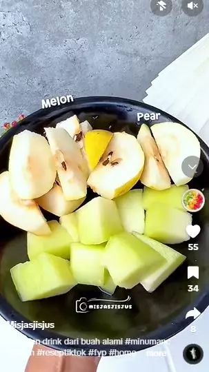 Cara bikin minuman kolagen alami cuma andalkan 2 jenis buah TikTok Cara bikin minuman kolagen alami cuma andalkan 2 jenis buah TikTok