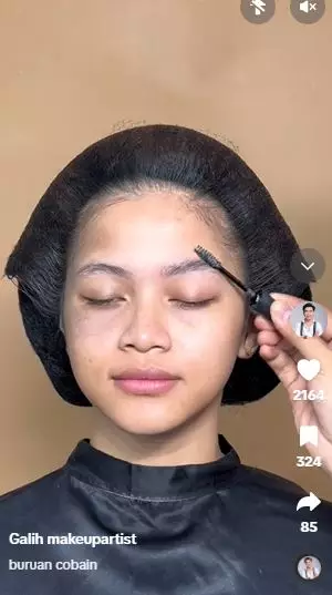 Trik bikin alis super rapi tanpa cukur ala MUA cuma perlu 2 menit TikTok